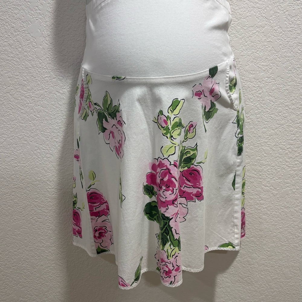 Motherhood maternity Cotten full panel skirt
